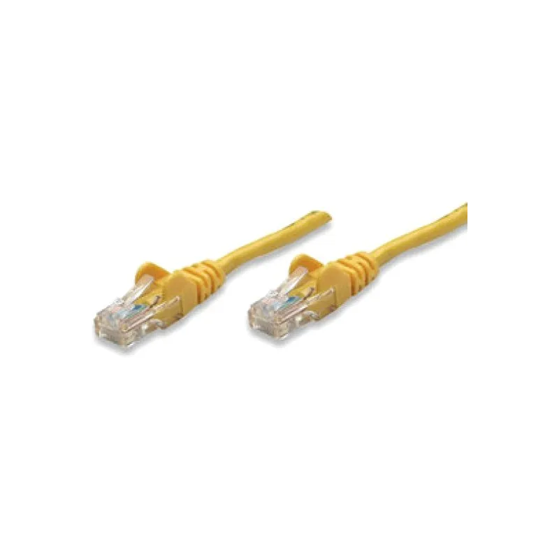 Cavo di rete Patch in Rame Cat. 5e Giallo UTP 5 mt