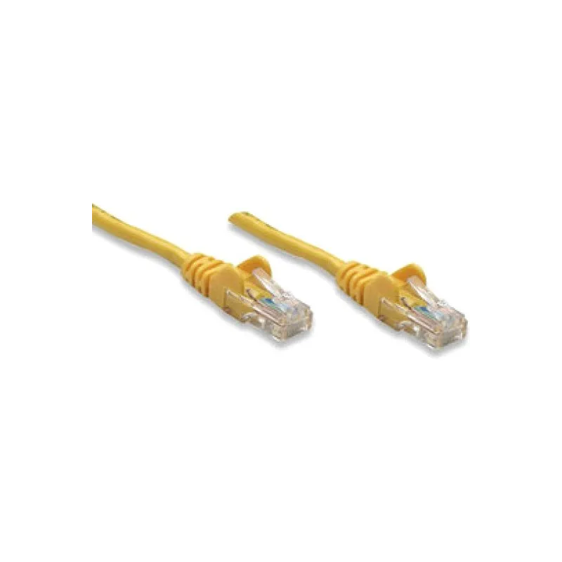 Cavo di rete Patch in Rame Cat. 5e Giallo UTP 5 mt