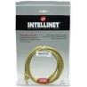 Cavo di rete Patch in Rame Cat. 5e Giallo UTP 30 mt