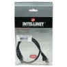 Cavo di rete Patch in Rame Cat. 5e Nero UTP 0,5 mt