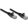 Cavo di rete Patch in Rame Cat. 5e Nero UTP 7,5 mt