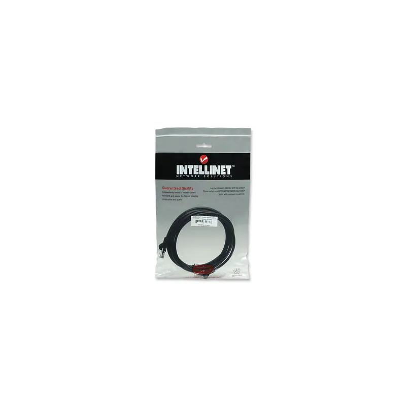 Cavo di rete Patch in Rame Cat. 5e Nero UTP 10 mt