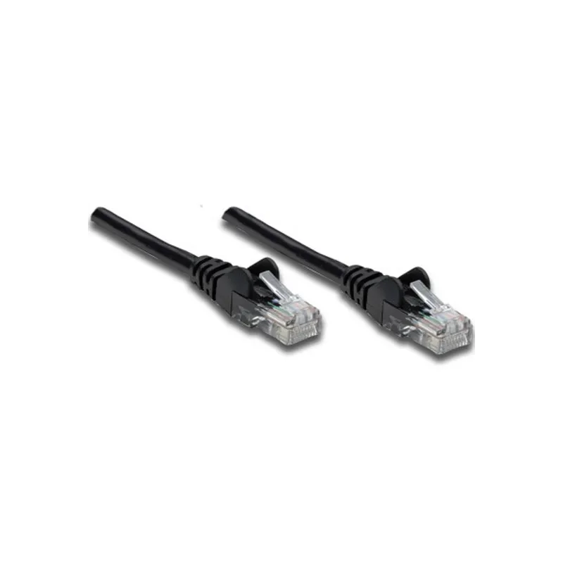Cavo di rete Patch in Rame Cat. 5e Nero UTP 10 mt