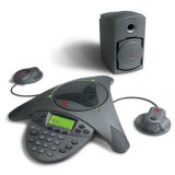 Polycom VTX 1000 EX con microfoni e subwoofer