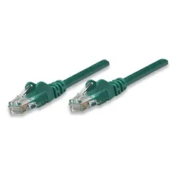 Cavo di rete Patch in Rame Cat. 5e Verde UTP 5 mt
