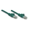 Cavo di rete Patch in Rame Cat. 5e Verde UTP 10 mt