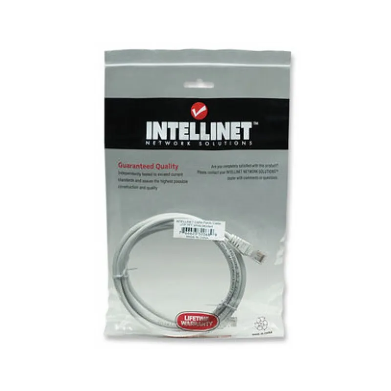 Cavo di rete Patch in Rame Schermato Cat. 5e Bianco FTP 3 mt