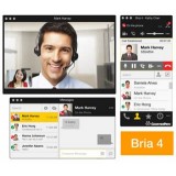 Bria 4 softphone desktop client Windows