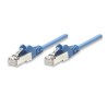 Cavo di rete Patch in Rame Schermato Cat. 5e Blu FTP 2 mt
