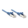 Cavo di rete Patch in Rame Schermato Cat. 5e Blu FTP 2 mt