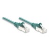 Cavo di rete Patch in Rame Schermato Cat. 5e Verde FTP 7,5 mt