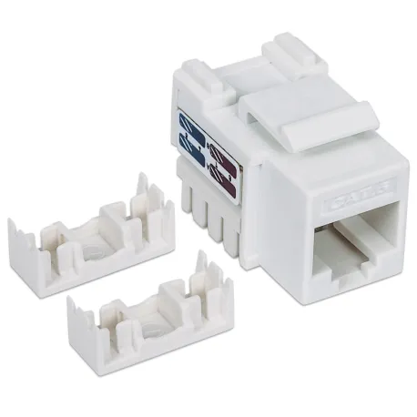Frutto Keystone RJ45 Cat.6 UTP non schermato Bianco