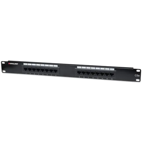 Pannello Patch UTP 16 posti RJ45 cat. 5E