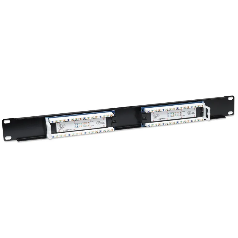 Pannello Patch UTP 16 posti RJ45 cat. 5E
