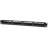 Pannello Patch UTP 24 posti RJ45 cat. 5E