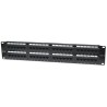 Pannello Patch UTP 48 posti RJ45 cat. 6