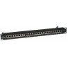 Pannello Patch STP 24 posti RJ45 Cat. 6