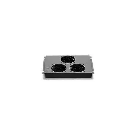 Gruppo 3 Ventole a Soffitto con Termostato per Armadi Rack