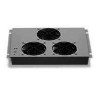 Gruppo 3 Ventole a Soffitto con Termostato per Armadi Rack