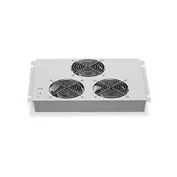 Gruppo 3 Ventole a Soffitto con Termostato per Armadi Rack