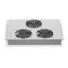 Gruppo 3 Ventole a Soffitto con Termostato per Armadi Rack