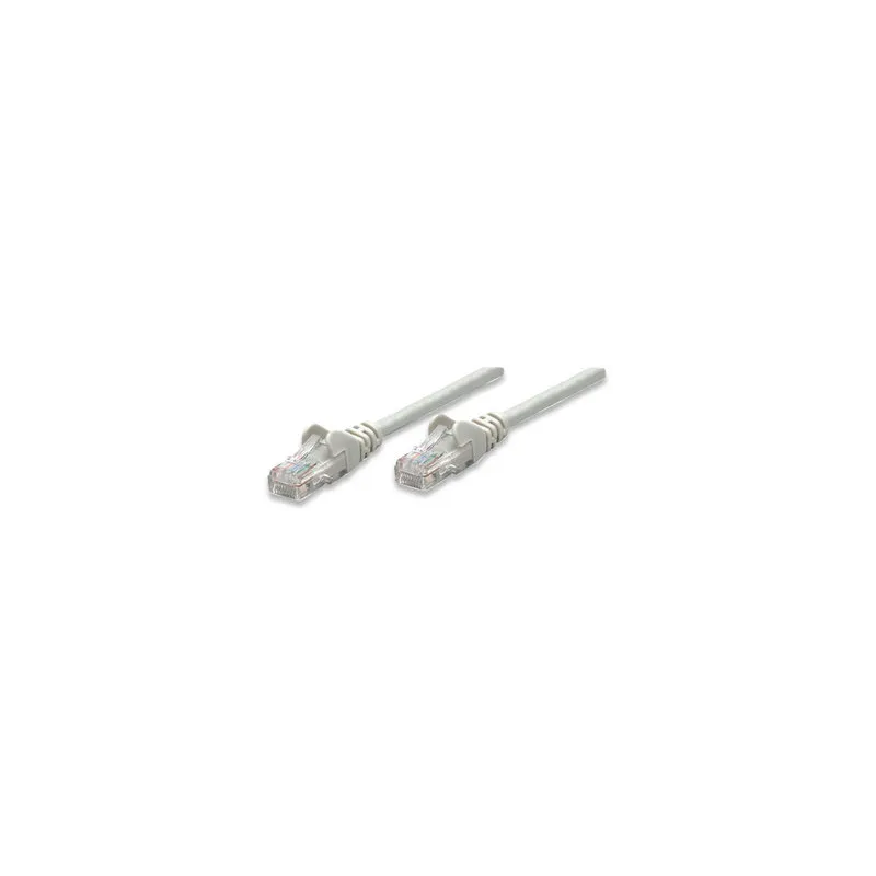 Cavo di rete Patch in Rame Cat. 6 Grigio UTP 3 mt