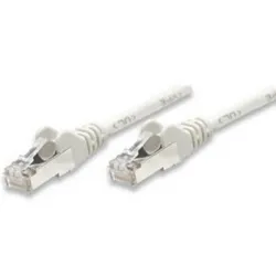 Cavo di rete Patch in Rame Cat. 6 Bianco UTP 2 mt