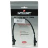 Cavo di rete Patch in Rame Cat. 6 Nero UTP 0,5 mt
