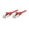 Cavo di rete Patch in Rame Cat. 6 Rosso UTP 2 mt