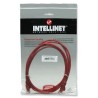 Cavo di rete Patch in Rame Cat. 6 Rosso UTP 5 mt