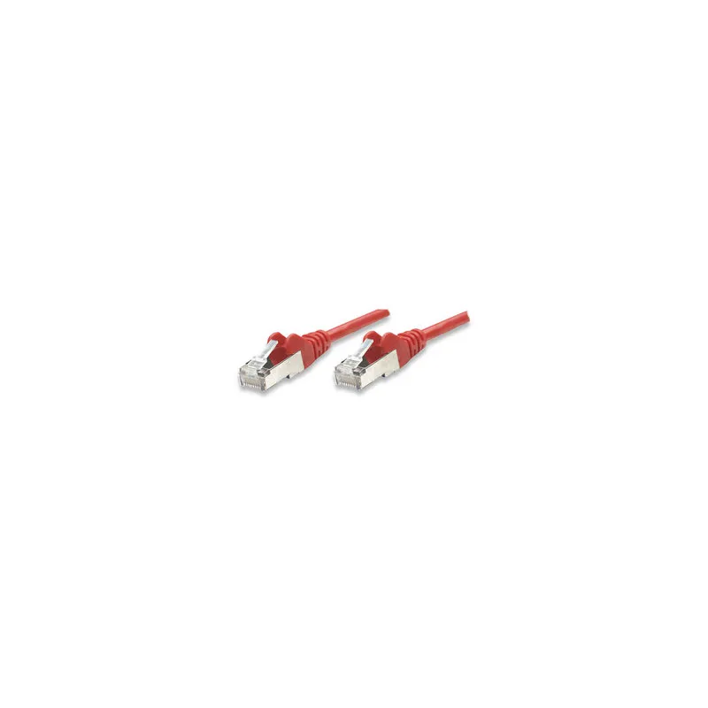 Cavo di rete Patch in Rame Cat. 6 Rosso UTP 7,5 mt