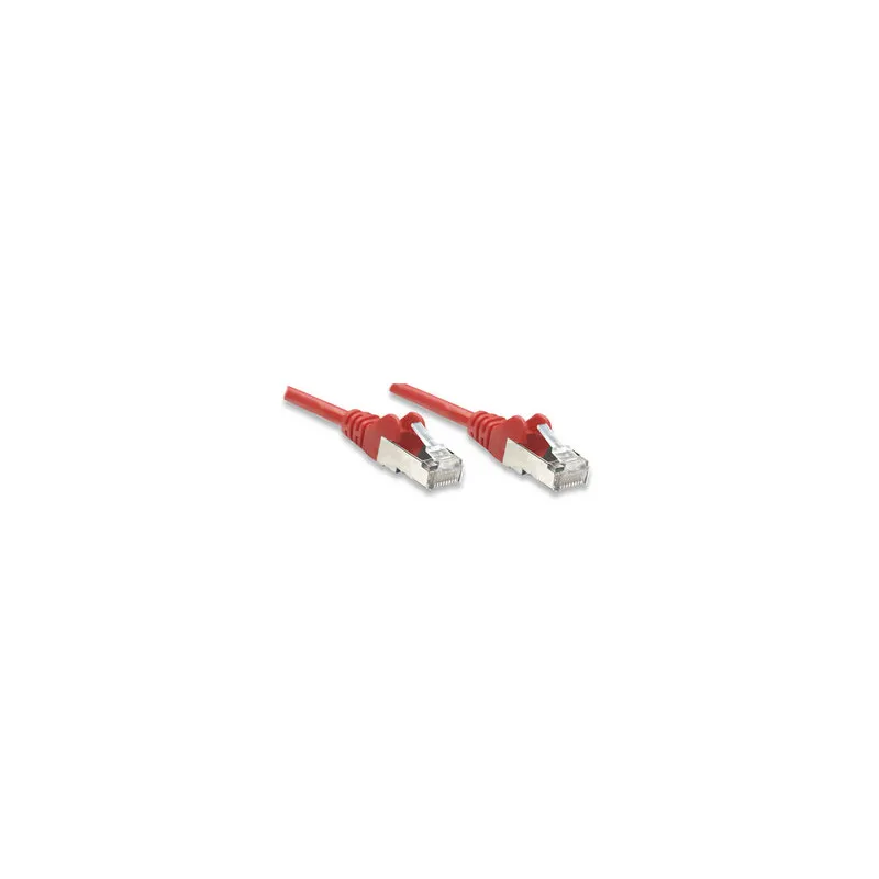 Cavo di rete Patch in Rame Cat. 6 Rosso UTP 7,5 mt