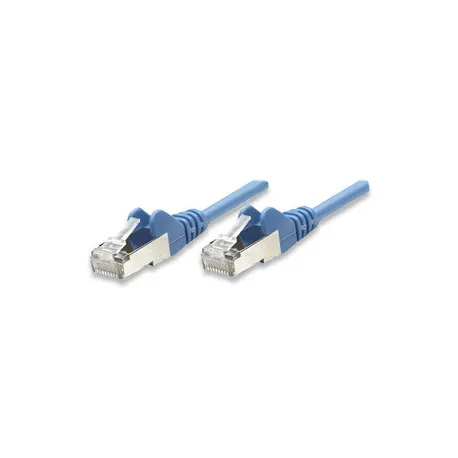 Cavo di rete Patch in Rame Cat. 6 Blu UTP 0,5 mt