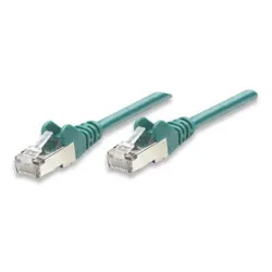 Cavo di rete Patch in Rame Cat. 6 Verde UTP 1 mt