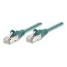 Cavo di rete Patch in Rame Cat. 6 Verde UTP 7,5 mt