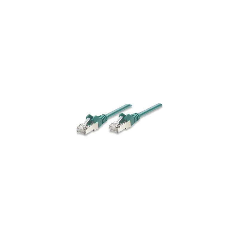 Cavo di rete Patch in Rame Cat. 6 Verde UTP 7,5 mt