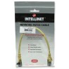 Cavo di rete Patch in Rame Cat. 6 Giallo UTP 0,5 mt