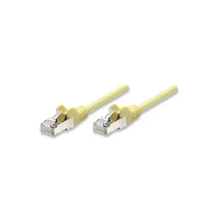 Cavo di rete Patch in Rame Cat. 6 Giallo UTP 1 mt
