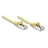 Cavo di rete Patch in Rame Cat. 6 Giallo UTP 2 mt