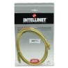 Cavo di rete Patch in Rame Cat. 6 Giallo UTP 7,5 mt
