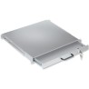 Cassetto Porta Tastiera 1U per Armadi Rack 19'' con Serratura Grigio