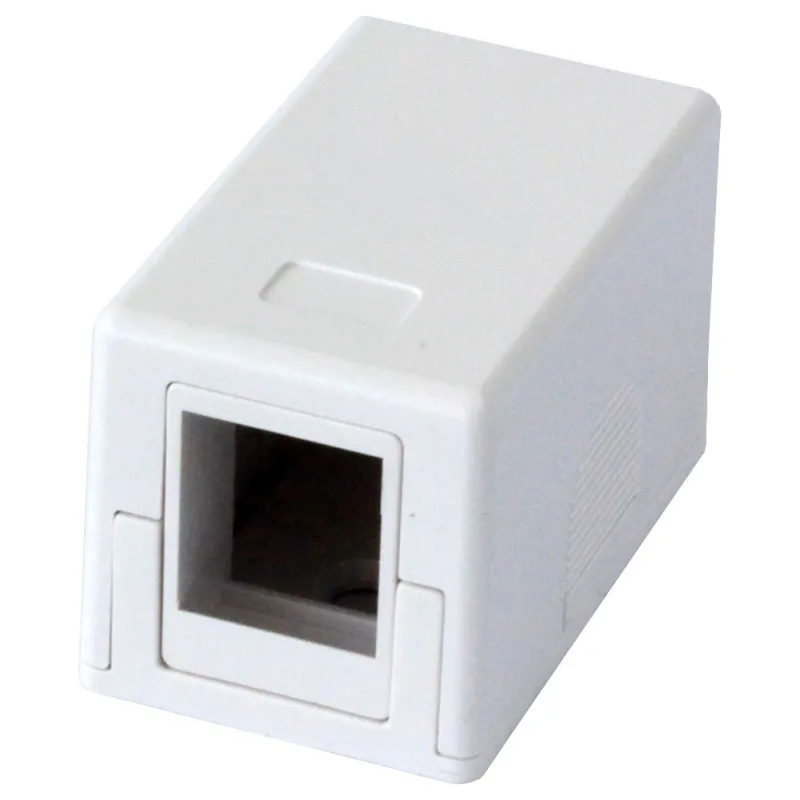 Presa a Muro per 1 Frutto Keystone Bianco