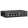 Switch Hub ethernet 10/100Mbps 5 porte desktop in metallo