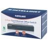 Switch Hub Ethernet 10/100Mbps 8 Porte Desktop in Metallo
