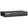 Switch Hub Ethernet 10/100Mbps 8 Porte Desktop in Metallo