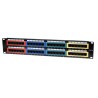 Pannello Patch UTP 48 Porte Cat.6 Codifica Colorata