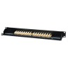 Pannello patch STP 16 posti RJ45 cat. 6