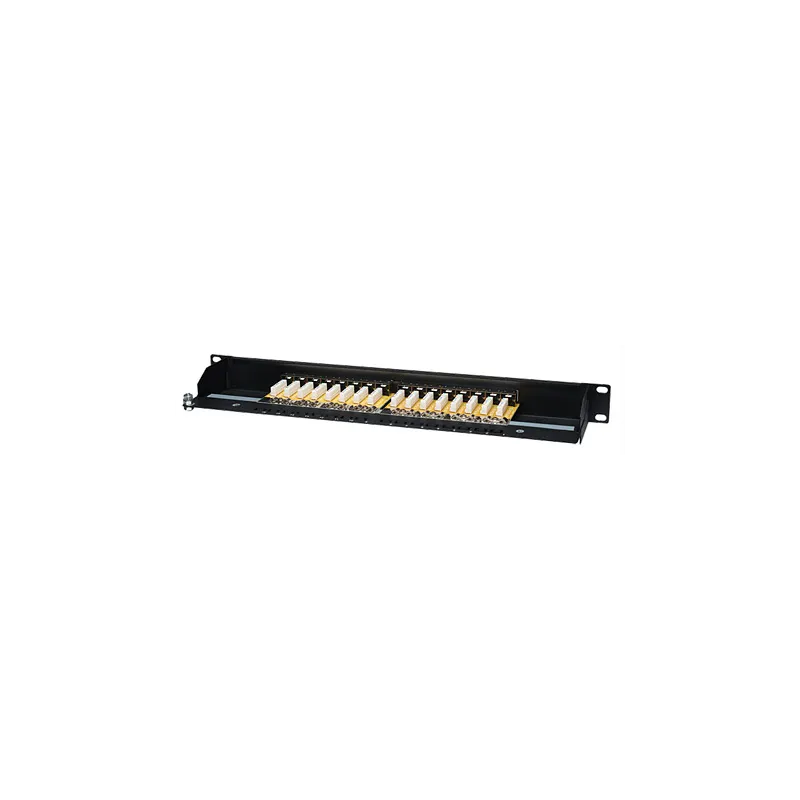 Pannello patch STP 16 posti RJ45 cat. 6