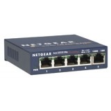 Netgear ProSafe Switch Fast Ethernet 5 porte autosensing 10/100Base-TX - alimentatore esterno - Met