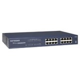 Netgear ProSafe Switch 16 porte 1000Base-T - rack mountable con staffe e viti incluse - Contratto di